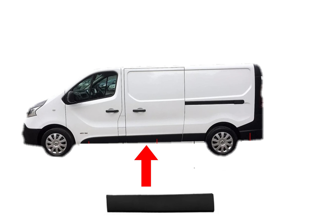 Renault Trafic 2014- RH Main Moulding