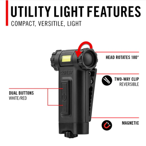 HX4 Dual Colour Clip Light