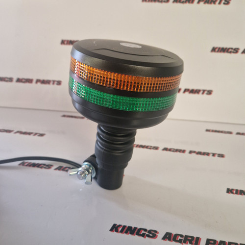 2-In-1 Amber & Green LED Beacon