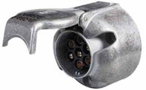 7 Pin Socket - Aluminium