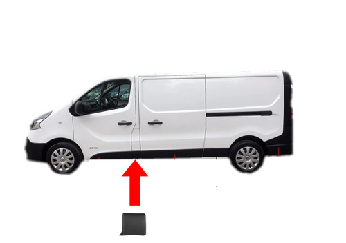 Renault Trafic 2014- RH Moulding Behind Door