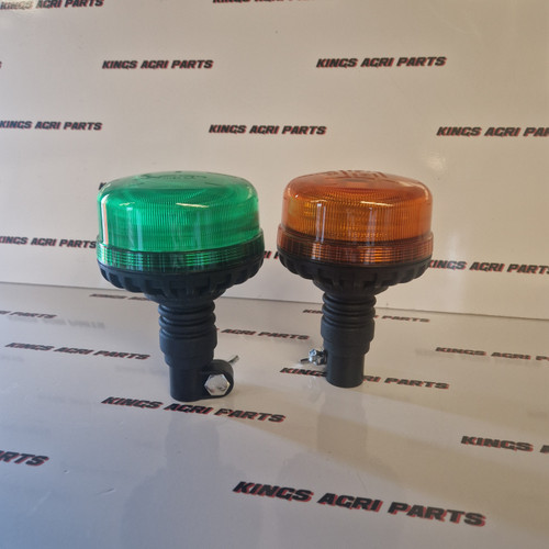 LED Flexi Pole Mount Beacon Set (Amber + Green)