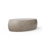Mercer Minimalist Indoor/Outdoor Concrete Coffee Table