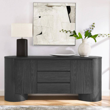 Tribeca Rounded Sideboard Storage Cabinet