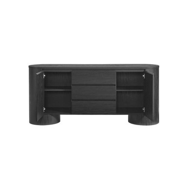 Tribeca Rounded Sideboard Storage Cabinet