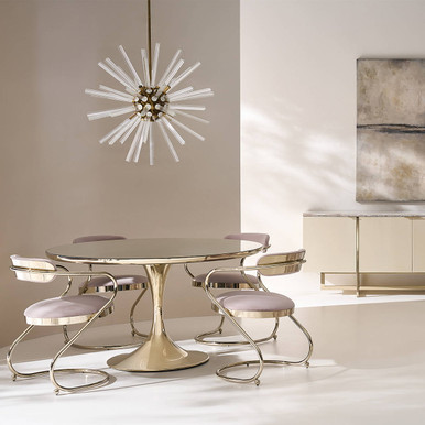 Avalon 54" Round Dining Table