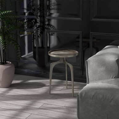 Brookfield Reclaimed Metal End Table
