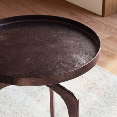 Brookfield Reclaimed Metal End Table
