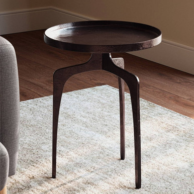 Brookfield Reclaimed Metal End Table