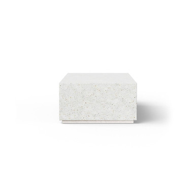 Kips Bay Brutalist Rectangular Concrete Coffee Table