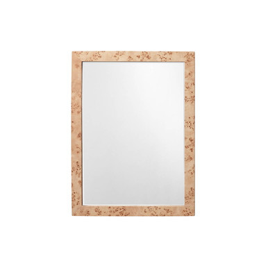 Aria Rectangle Wood Wall Mirror