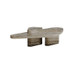 Roman Travertine Puzzle Coffee Table