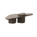 Roman Travertine Puzzle Coffee Table
