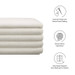 Mezzo Boucle Upholstered Storage Bench