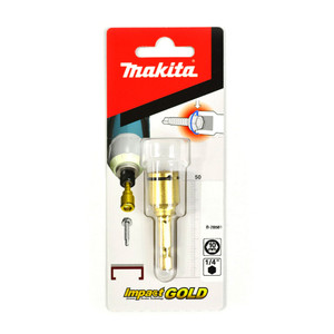 Makita Gold Torsion 10mm x 50mm  Clip Grip Non Magnetic Hex Nutsetter