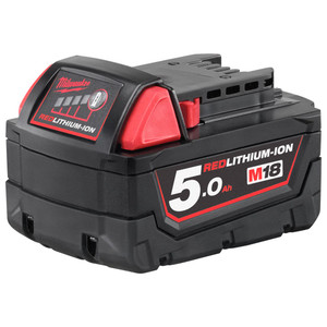 Milwaukee M18™ 5.0AH REDLITHIUM-ION™ Battery - M18B5