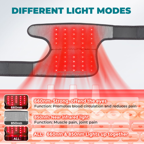 Infrared Red Light Therapy Wrap Belt for Pain Relief