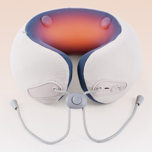 Portable Deep Percussion Vibrating Massager Pillow Neck and Cervical Pain Relief