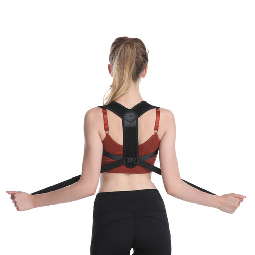 Adjustable Lumbar Posture Support Brace for Men and Women