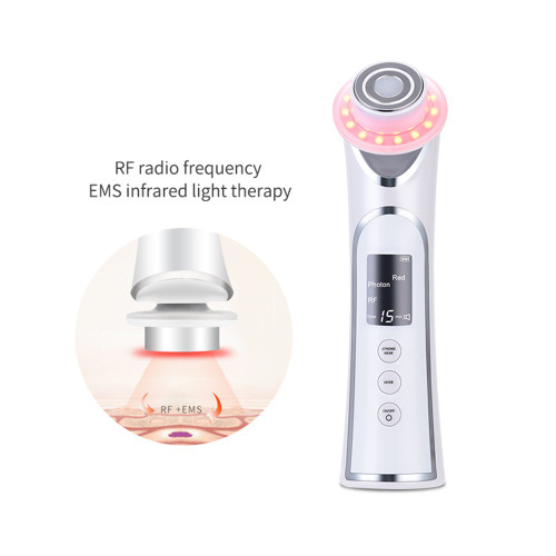 Portable Jade Head Cleaning Device – EMS Electric Microcurrent LED Therapy Wand