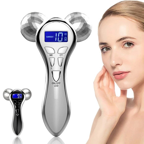 4D EMS Microcurrent V-Shape Face Lift Device – Skin Tightening Facial Massager
