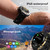 LF33 Men's Smartwatch: 1.39" IPS, Music, BT Call, Heart Rate & BP Monitor