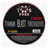 1,000 Roll Titanium Blast Firecrackers by Texas Pyro firecrackers