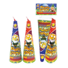 10" Naughty Gnome Conic Ftn - 2pc Per Header by Fire Hawk fountain firework
