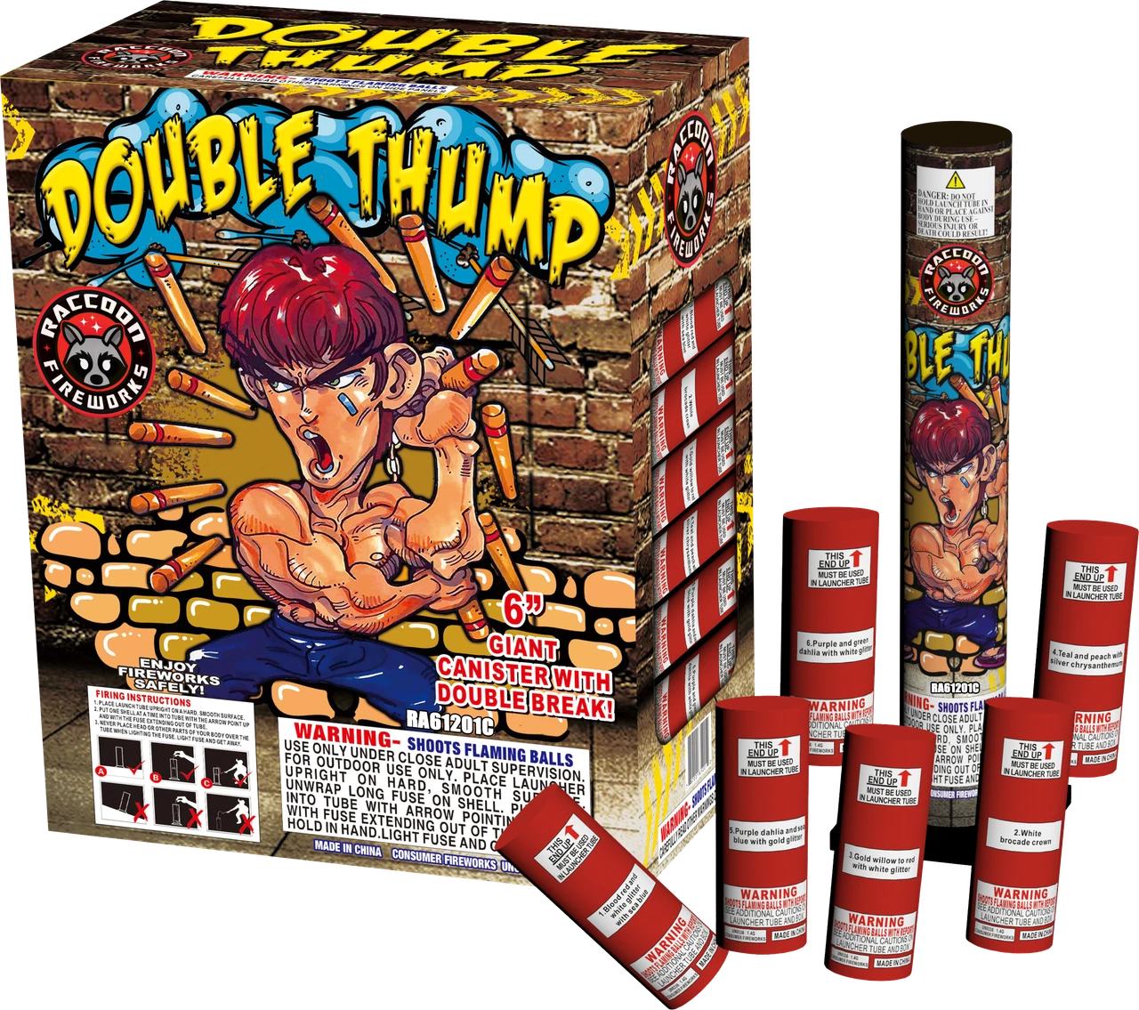 Double Thump by Raccoon artillery shell kit