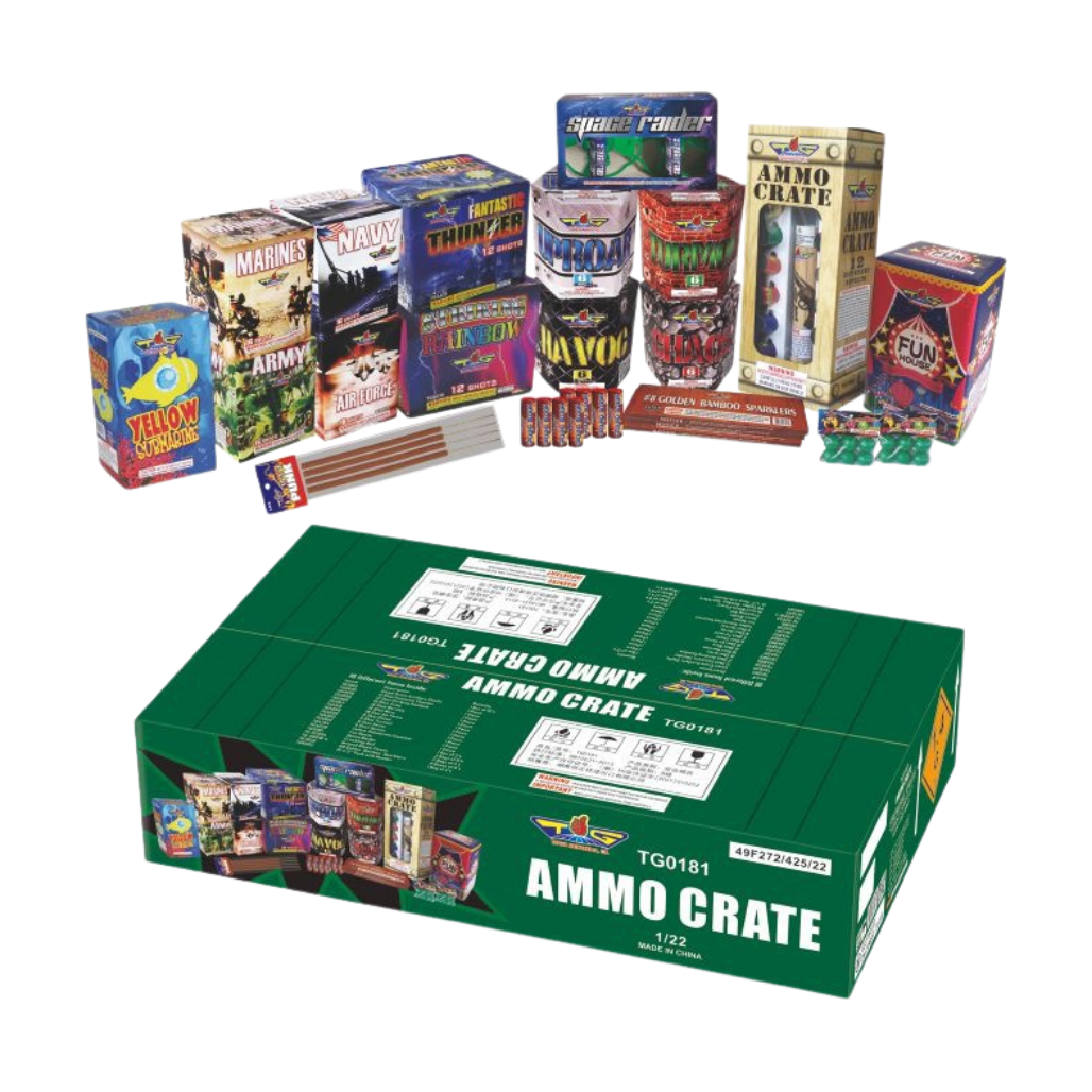 Ammo Crate by Top Gun artillery shell kit
