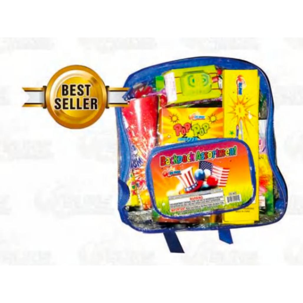 Backpack Assortment by SUNS fireworks assortment