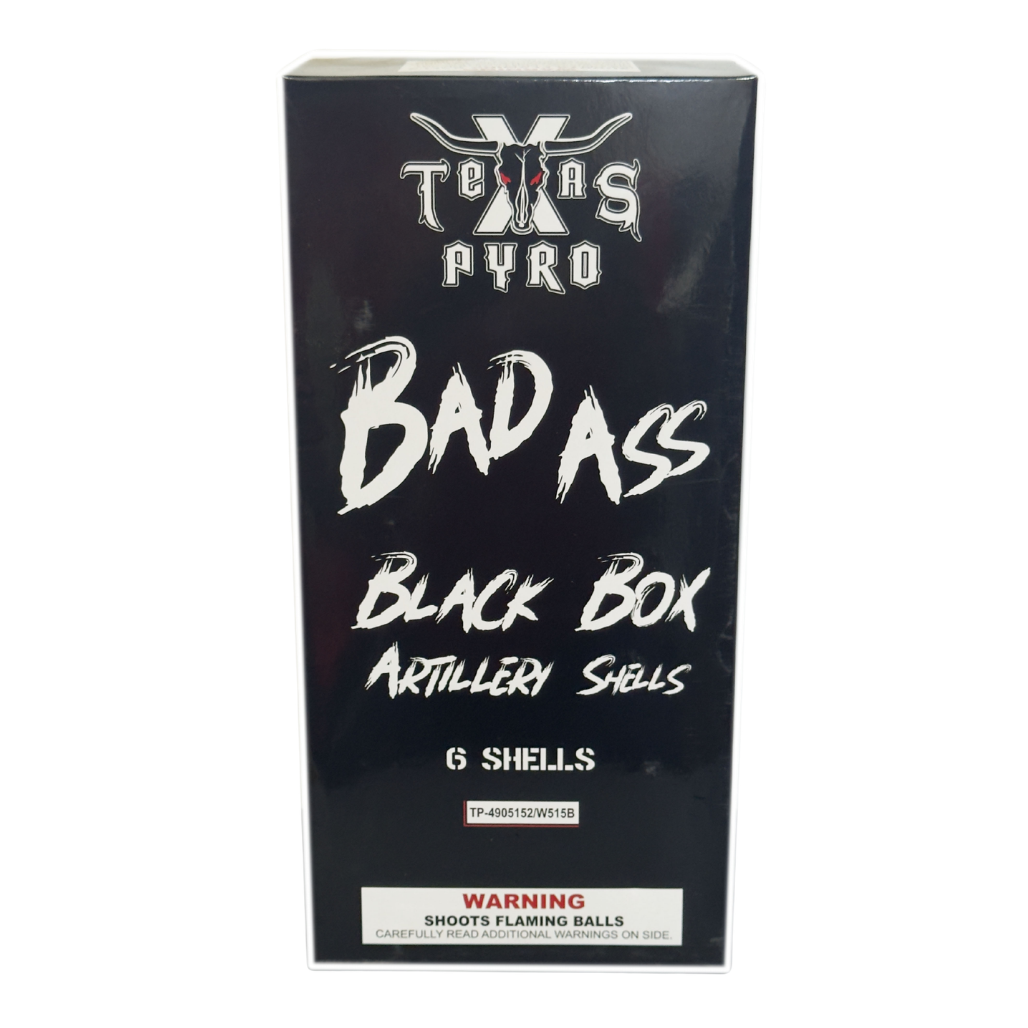 Bad Ass Black Box Artillery by Texas Pyro artillery shell kit