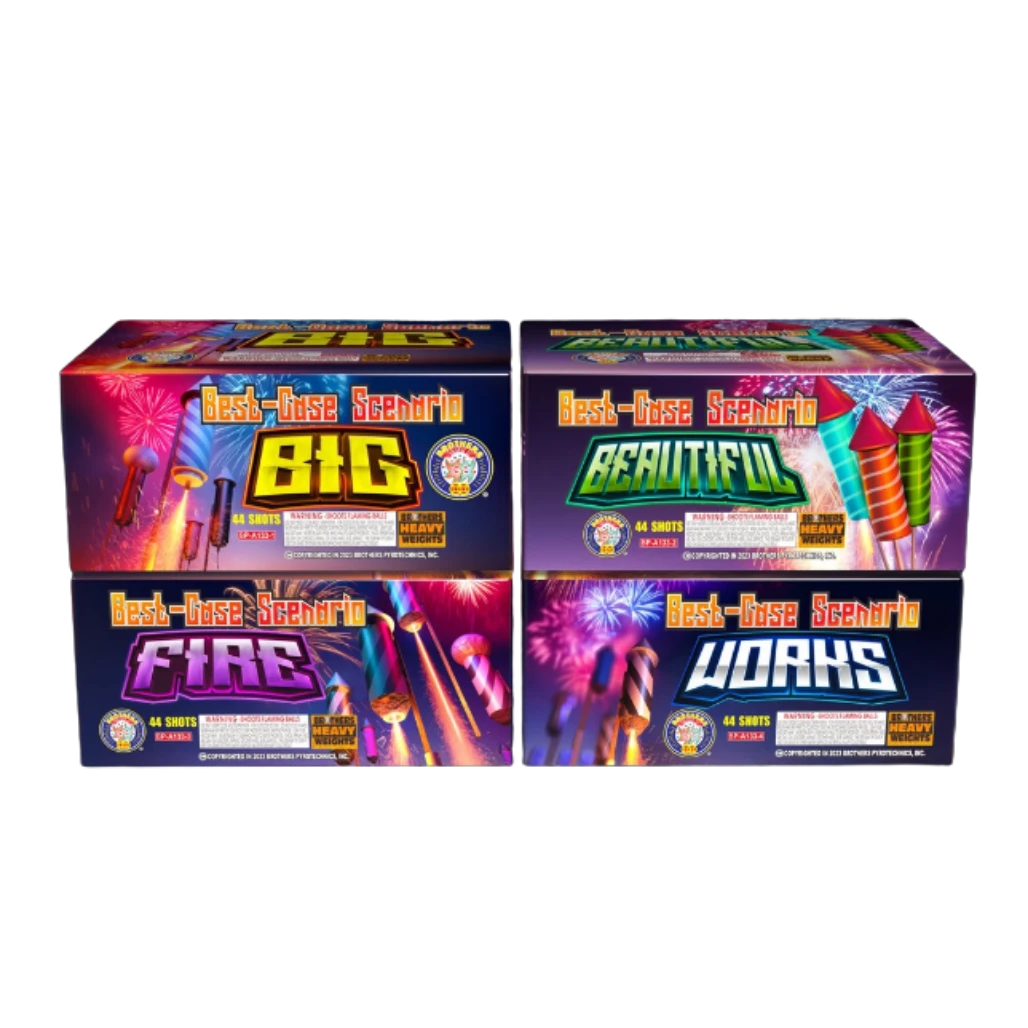 Best-Case Scenario by Brothers fireworks assortment