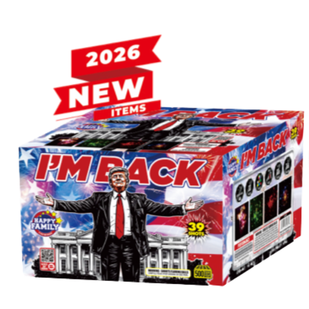I'M BACK by Happy Family 500 gram aerial cake