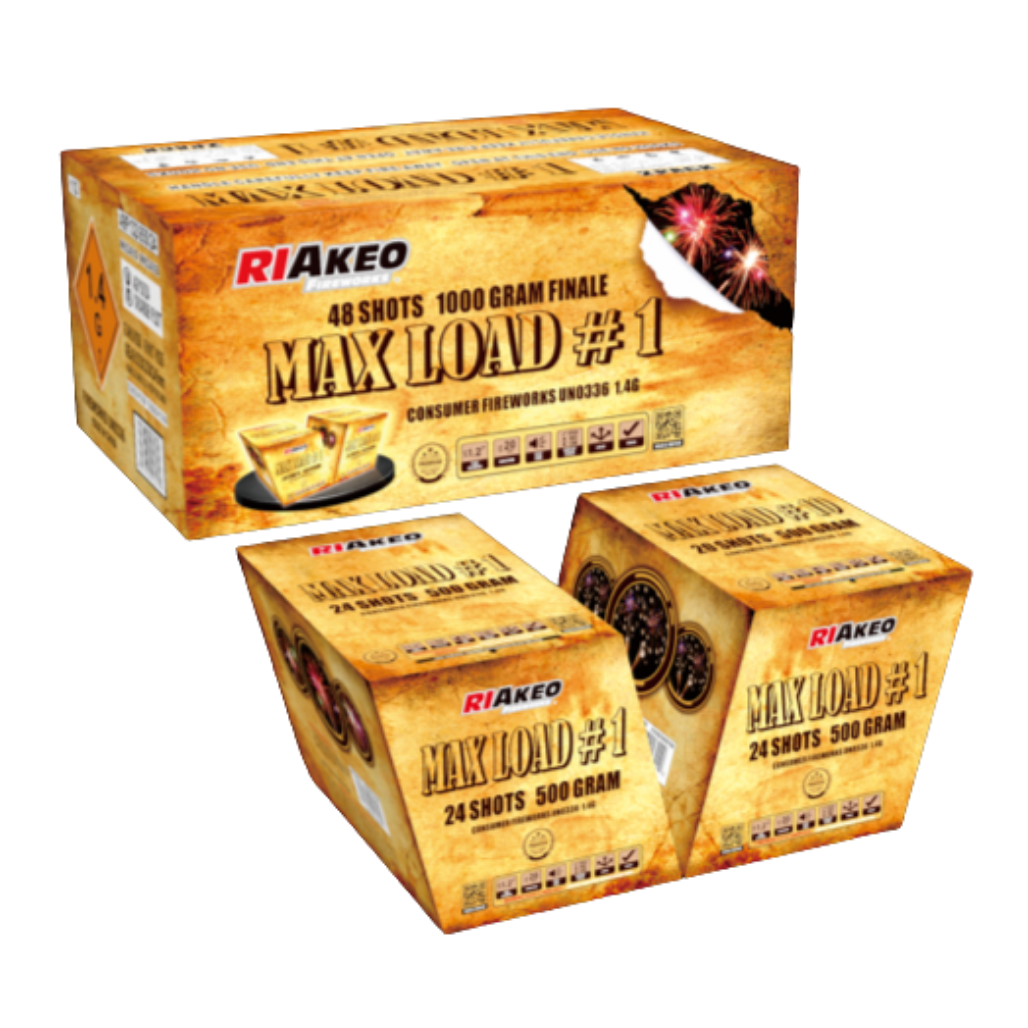 Max Load #1 by RIAkeo fireworks assortment