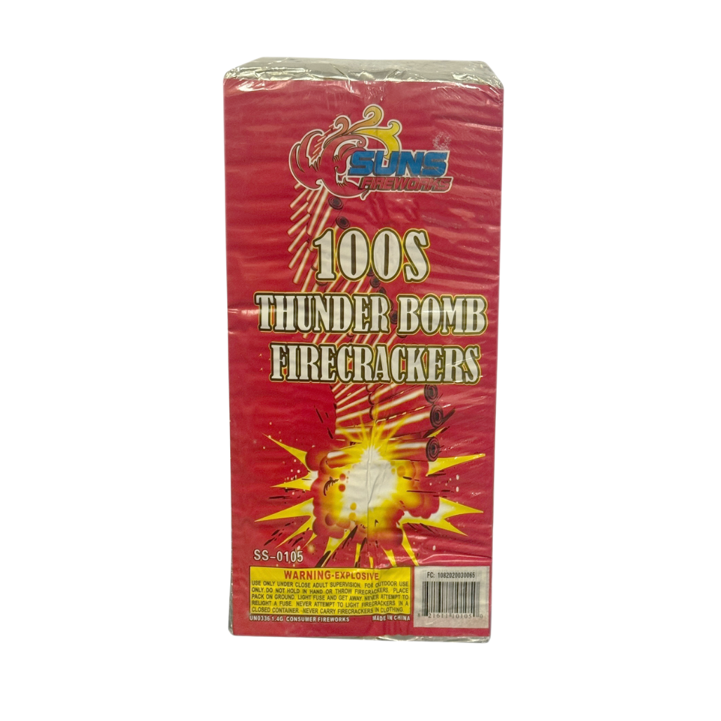 100S Thunder Bomb Firecrackers by SUNS firecrackers