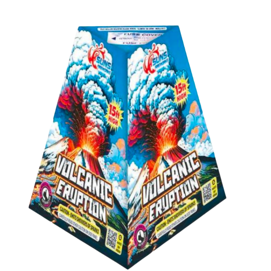 VOLCANIC ERUPTION by SUNS fountain firework