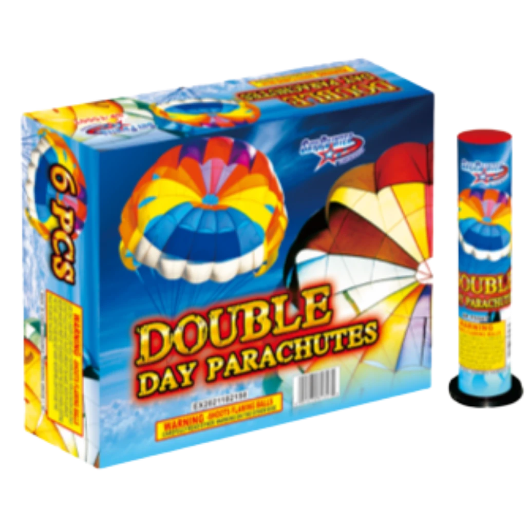 Double Day Parachute by Sky Painter parachute firework