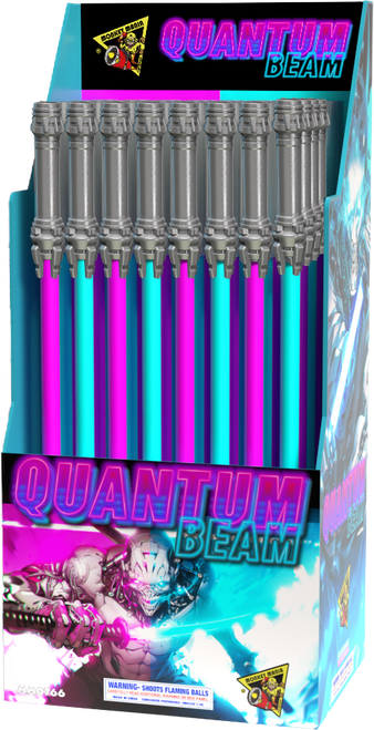 Quantum Beam by Monkey Mania spinner firework