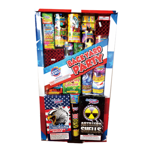 Backyard Party by Happy Family artillery shell kit