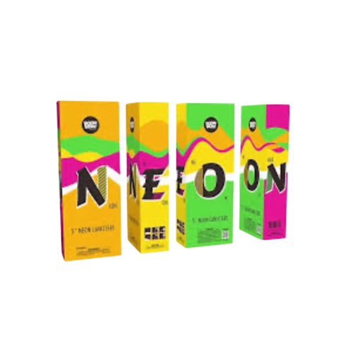 5" Neon Canisters by Boom Wow artillery shell kit