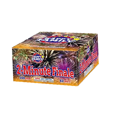 2-Minute Finale by Texas Pyro 500 gram aerial cake