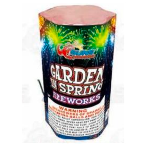 Garden In Spring by SUNS fountain firework