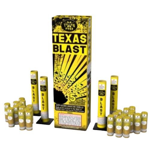 5" Texas Blast by Texas Pyro reloadable shell kit