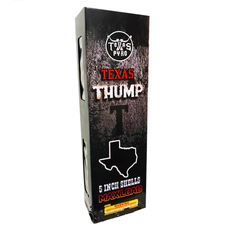 5" Texas Thump by Texas Pyro reloadable shell kit