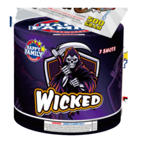 Wicked by Happy Family 500 gram aerial cake
