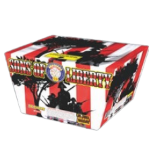Sons Of Liberty 36 Shots by Brothers 500 gram aerial cake