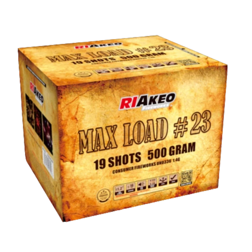 Max Load #23 - Mighty by RIAkeo 500 gram aerial cake