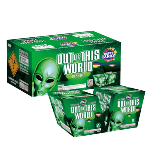 Out of this World by Happy Family fireworks assortment