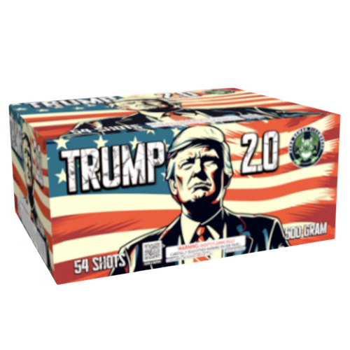 Trump 2.0 by Texas Pyro 500 gram aerial cake